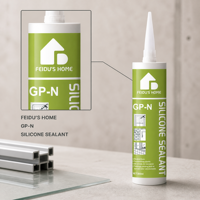 Fabricant de mastic silicone neutre pour fenêtres, portes, verre, étanche, résistant aux intempéries, cartouche de 300 ml, usine OEM
