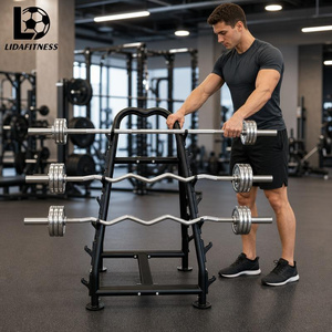 Porta Bilancieri a Doppio Lato per Attrezzature Fitness da Palestra - Product Image 5