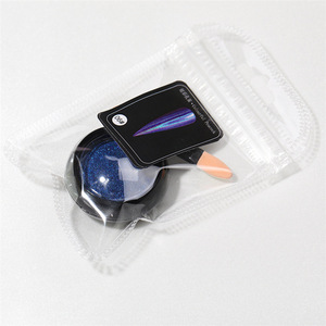Peacock Chrome Mirror Nail Powder Laser Electroplating <b>Magic</b> Pigment for Acrylic Gel Nail Art Effect - Product Image 6