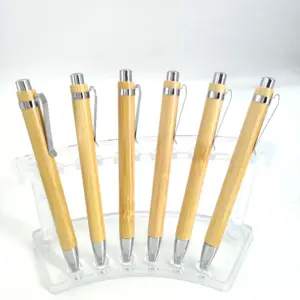 Customized Bamboo Pencil Advertising Promotion Pencil Environmental Protection Bamboo Rod Pencil Wholesale