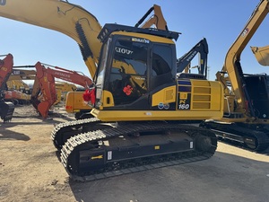 รถขุดตีนตะขาบ Komatsu PC160 มือสองจากญี่ปุ่นแท้ น้ำหนัก 16 ตัน รถขุดไฮดรอลิกมือสอง ได้รับการรับรอง EPA และ CE มีสินค้าในสต็อก - Product Image 3
