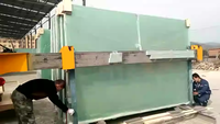 Bras de grue d'extension pour chariot élévateur, pour le chargement et le déchargement de caisses de verre / paquets de dalles de pierre dans des conteneurs