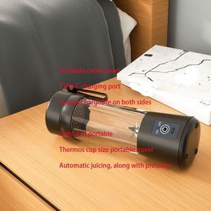Exprimidores para Uso Doméstico, Exprimidor Eléctrico Portátil Pequeño Personalizado, Máquina Extractora Multifuncional, Vaso Exprimidor de Frutas de Silicona - Product Image 4