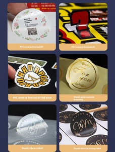 Étiquettes autocollantes en PVC imperméables personnalisées, forme irrégulière, impression numérique pour l'électronique grand public - Product Image 4