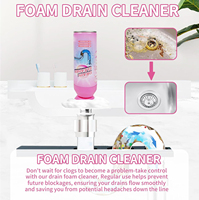 Nettoyant moussant personnalisé en gros pour canalisations, désodorisant et déboucheur pour éviers de cuisine, drains de douche et baignoires