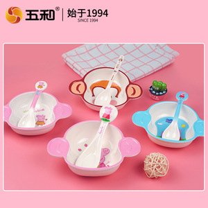 Peppa Pig Baby Bowl Melamine Heart Shape Bpa Free For 1-2 Years Children Feeding Dish - Product Image 5