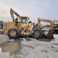Chargeuse sur pneus d'occasion VOLVO L150E 7 tonnes, matériel de construction pour projets de terrassement, exportateur L220E L180E L120E L150E