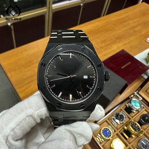 थोक वाटरप्रूफ 41 मिमी ब्लैक 316 स्टेनलेस स्टील जापान क्वार्ट्ज ने पुरुषों के लिए स्वचालित घड़ी - Product Image 5