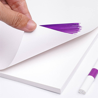 Carnet de croquis portable 8K 250 g/m² 20 feuilles blanc néerlandais pour dessin et peinture, compatible marqueurs PVC
