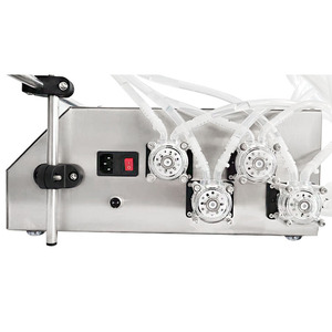 เครื่องบรรจุของเหลวกึ่งอัตโนมัติ ปั๊มไฟฟ้า 220V สำหรับขวดสบู่ ใช้งานง่าย - Product Image 1