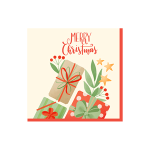 DAMAI Juego de Vajilla Desechable con Forma de Árbol de Navidad, Decoración con Guirnalda de Cascanueces, Platos y Servilletas de Papel - Product Image 6