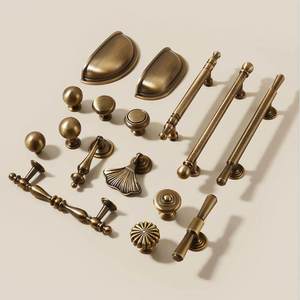 Maniglia <span class=keywords><strong>per</strong></span> Armadio in Ottone Stile Minimalista Elettroplaccata <span class=keywords><strong>per</strong></span> Cassetti e Guardaroba, Arredamento Antico - Product Image 3