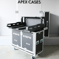 APEX CASES Flight Case pour mélangeur hydraulique à bascule OEM/ODM personnalisable pour Midas HD96 CS-Flip-HD96