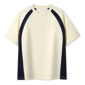 Fabricantes de Ropa Personalizada, Camiseta Extra Grande Premium, Bordada, con Patrón Sólido, Estilo Deportivo Urbano Unisex - Product Image 3