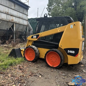 Vente Flash Chargeuse sur pneus Caterpillar CAT 246D d'occasion, modèle 2022, puissance 60KW, moteur de pompe hydraulique, prix avantageux, bon état - Product Image 4
