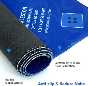 Tapis de Mahjong Imperméable Antidérapant Personnalisé en Usine 31,5 x 31,5 Pouces pour Jeux de Cartes, Jeux de Société et Puzzles - Product Image 5