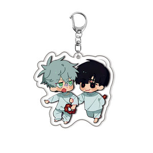 Boce Custom Logo UV Printed Acrylic Keychain Combination <b>Gift</b> Set-Cost-Effective Popular Style Promotional Novelty <b>Gifts</b> - Product Image 4