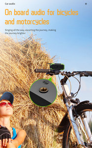 KAYINOW directo de fábrica portátil Solar Camping <span class=keywords><strong>Radio</strong></span> linterna recargable BT altavoz impermeable ciclismo preferido - Product Image 3