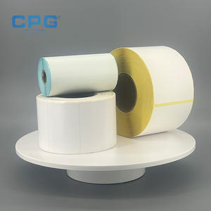 Rouleau d'étiquettes thermiques haute luminosité 3x5 pouces 120 g/m² en gros pour l'e-commerce et l'exportation, étiquettes d'expédition 4x6 - Product Image 1