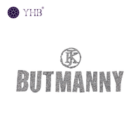 Transferts de strass en verre thermocollants, motifs de luxe personnalisés, exquis et tendance, pour vêtements et projets DIY
