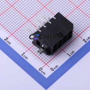 C3030WR-2X4P Wire-to-Board Pin Header SMD,P=3mm,Horizontal Mount Connector 2x4P 3mm Horizontal Mount Micro-Fit (MX 3.0) - Product Image 1