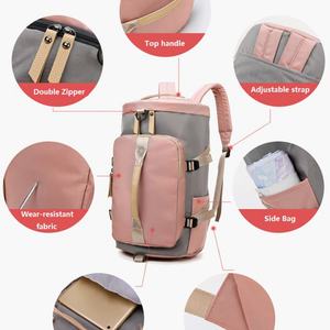 Large Capacity Waterproof Gym Duffel <b>Bag</b> <b>for</b> Men <b>Women</b> Custom Logo Overnight <b>Weekender</b> Luggage Water-Resistant Polyester Lining - Product Image 5