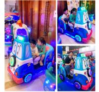 Meilleure vente M SKY Happy Train Machine de jeu d'amusement commerciale 3D pour enfants, manège intérieur pour enfants, 2 places, fonctionnement par pièces/billets, 1 an, version anglaise