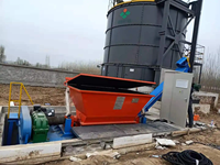Broyeur d'animaux morts PH haute performance 66 kW, contrôlé par PLC, mélangeur de compost et d'engrais, interrupteur de marche arrière automatique, pour os de bétail