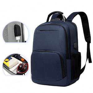 Mochila Antirrobo Simple para Negocios, Mochila Oxford de Viaje para Estudiantes Universitarios, Bolsa para Computadora con Puerto de Carga USB - Product Image 6
