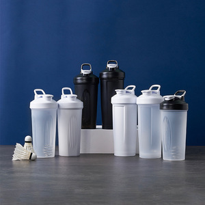 Copo Portátil de 1000ml em PP para Shake de Proteína, Misturador Esportivo, Garrafa de Mistura Manual, Ecológica - Product Image 1