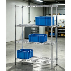 L'approvazione NSF regolabile In Metallo Cromato Metro Filo Scaffalature - Product Image 4