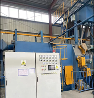 Convoyeur électrique automatique Type grenailleuse Abrateur de tôle d'acier Nouvel état Moteurs d'occasion Moteur Brunissage Abrasif