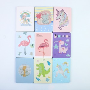 GF Phim Hoạt Hình Động Vật Dễ Thương Thiết Kế Rhinestone Sơn Lưu Ý Cuốn Sách A6 Nhật Ký <span class=keywords><strong>DIY</strong></span> Kim Cương Sơn Nghệ Thuật Tạp Chí Bìa Cứng Máy Tính Xách Tay - Product Image 1