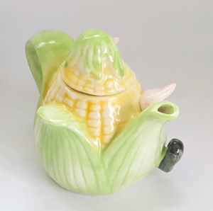 Originale Mini Teiera a Forma di Pannocchia, Teiera in Porcellana per Souvenir, Ottimo Aggiunta alla Tua <span class=keywords><strong>Collezione</strong></span> di <span class=keywords><strong>Teiere</strong></span> Originali - Product Image 4