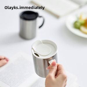 Modern Design f Stainless Steel Insulated <b>Mug</b> Office Coffee Drinking Water Cup for Office Use - Product Image 2
