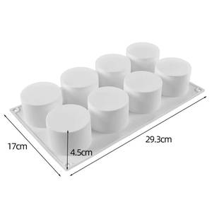 DIY Jelly Mini Pudding <b>Cupcake</b> Silicone 8-<b>Cup</b> Muffin Cake Mold - Product Image 4