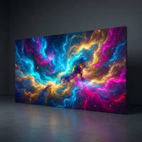 Pantalla LED de Piso para Interiores Vishow5.0 de Alta Definición P2.976 para Estudio o Salón, Dimensiones 500x1000, Pantalla de Mosaico sin Costuras, 1500CD