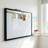 Tableau d'écriture magnétique portable en bois massif de qualité supérieure pour enfants, idéal pour l'école, la maison et la crèche