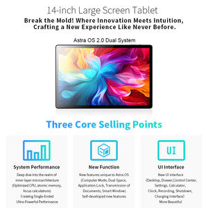 Tablet PC OEM/ODM al por Mayor <span class=keywords><strong>de</strong></span> 14 Pulgadas, 8 GB <span class=keywords><strong>de</strong></span> RAM, Teclado Desmontable Empresarial, Tablet Laptop 2 en 1, Herramienta Empresarial <span class=keywords><strong>de</strong></span> <span class=keywords><strong>Alta</strong></span> Calidad - Product Image 3