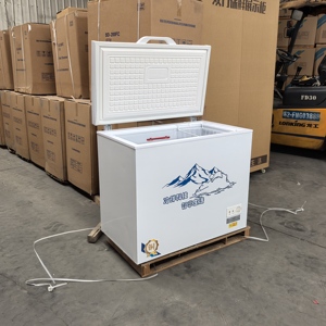 Mini congélateur coffre 170-540 litres refroidissement direct température mécanique petit volume maison réfrigérateur de plain-pied autres congélateurs - Product Image 4