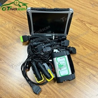 88890300 VOCOM VOCOM 1 dengan Kabel Uji Pemrograman ECU untuk Alat Diagnostik Uji Vol/Mack dan Laptop CF19 Siap Pakai