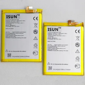 Batterie ISUNOO 466380PLV pour <span class=keywords><strong>ZTE</strong></span> Blade A610 A610C A610T BA610C BA610T 466380PLV 4000mAh Batterie interne de téléphone portable - Product Image 4