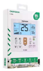 K-650E mini xách tay đơn vị cửa sổ AC 1.5 tấn <span class=keywords><strong>IR</strong></span> phổ điều hòa không khí điều khiển từ xa với giá tốt nhất - Product Image 4