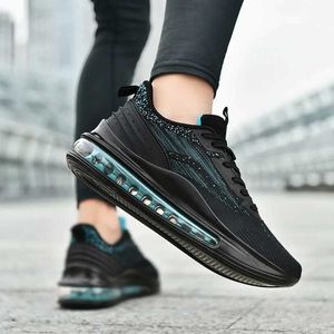 Chaussures de sport décontractées toutes saisons pour hommes, légères et confortables, avec amorti, pour la course et la marche en extérieur, doublure en maille tendance - Product Image 4