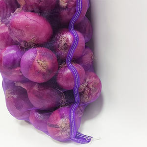 60cm * 100cm 50g <span class=keywords><strong>violet</strong></span> Hdpe Monofilament Leno Mesh sacs pour l'<span class=keywords><strong>ail</strong></span> exporté vers le marché péruvien - Product Image 2