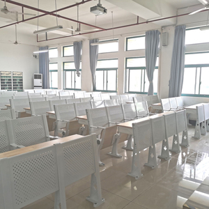 Ensemble de bureau et chaise pliants en contreplaqué de style moderne pour étudiants, mobilier universitaire, chaise pour salles de conférence - Product Image 5