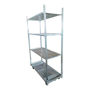 Chariot à roulettes pour fleurs chariot de transport de fleurs chariot à serres pour le stockage des plantes et des jardins - Product Image 2