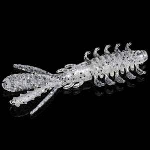 Pour LUTAC leurre de pêche aux crevettes souples appâts souples <span class=keywords><strong>TPE</strong></span> 62MM/75MM 1.8G/<span class=keywords><strong>3G</strong></span> flottant imprimé rivière lac ruisseau sans crochets - Product Image 6