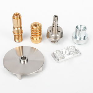 خدمة طحن وخراطة <span class=keywords><strong>CNC</strong></span> عالية الدقة بخمسة محاور لتصنيع المعادن المخصصة من الألومنيوم المؤكسد والنحاس والفولاذ المقاوم للصدأ - Product Image 1