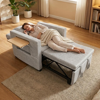 Canapé-lit pliable moderne et minimaliste, double usage, extensible, multifonctionnel, une place pour petits appartements ; Nouveau style 2026 OEM ODM